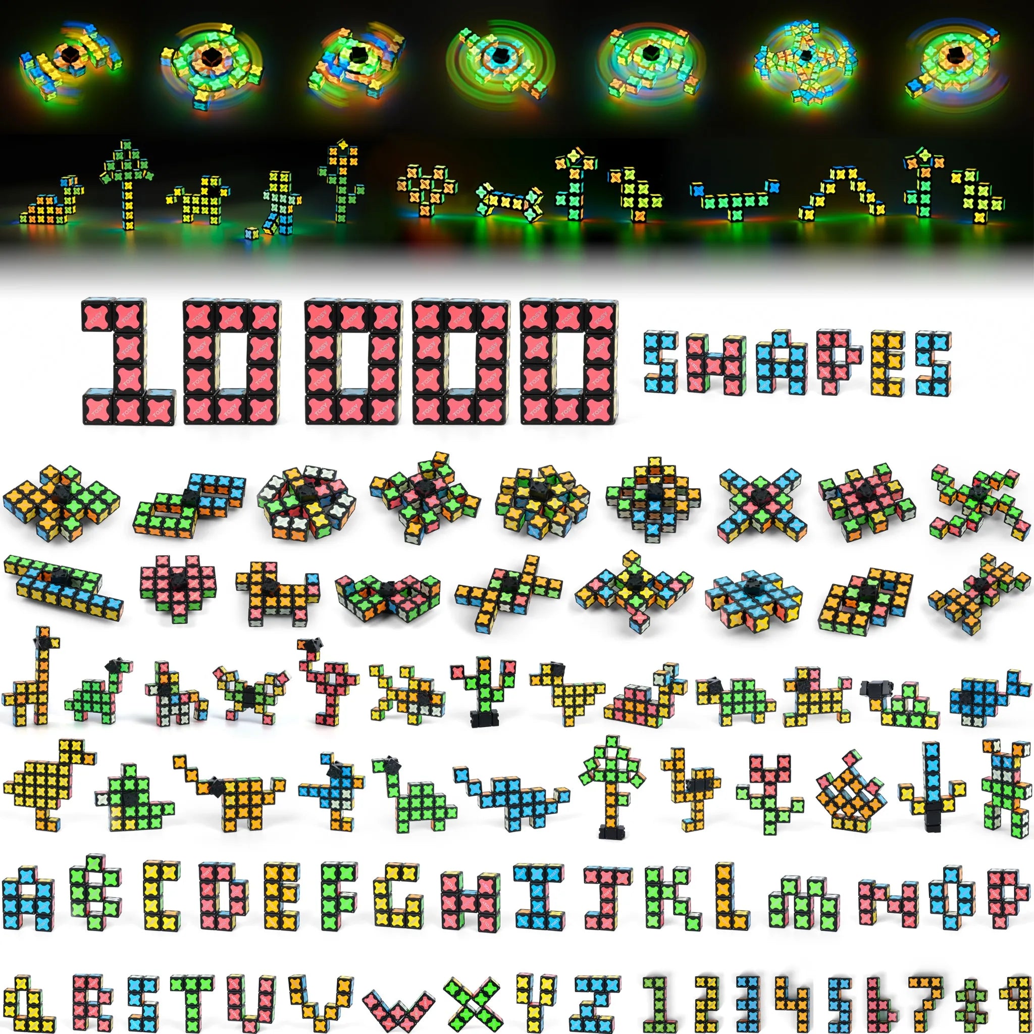 TOSY Fidget Spinner Glow