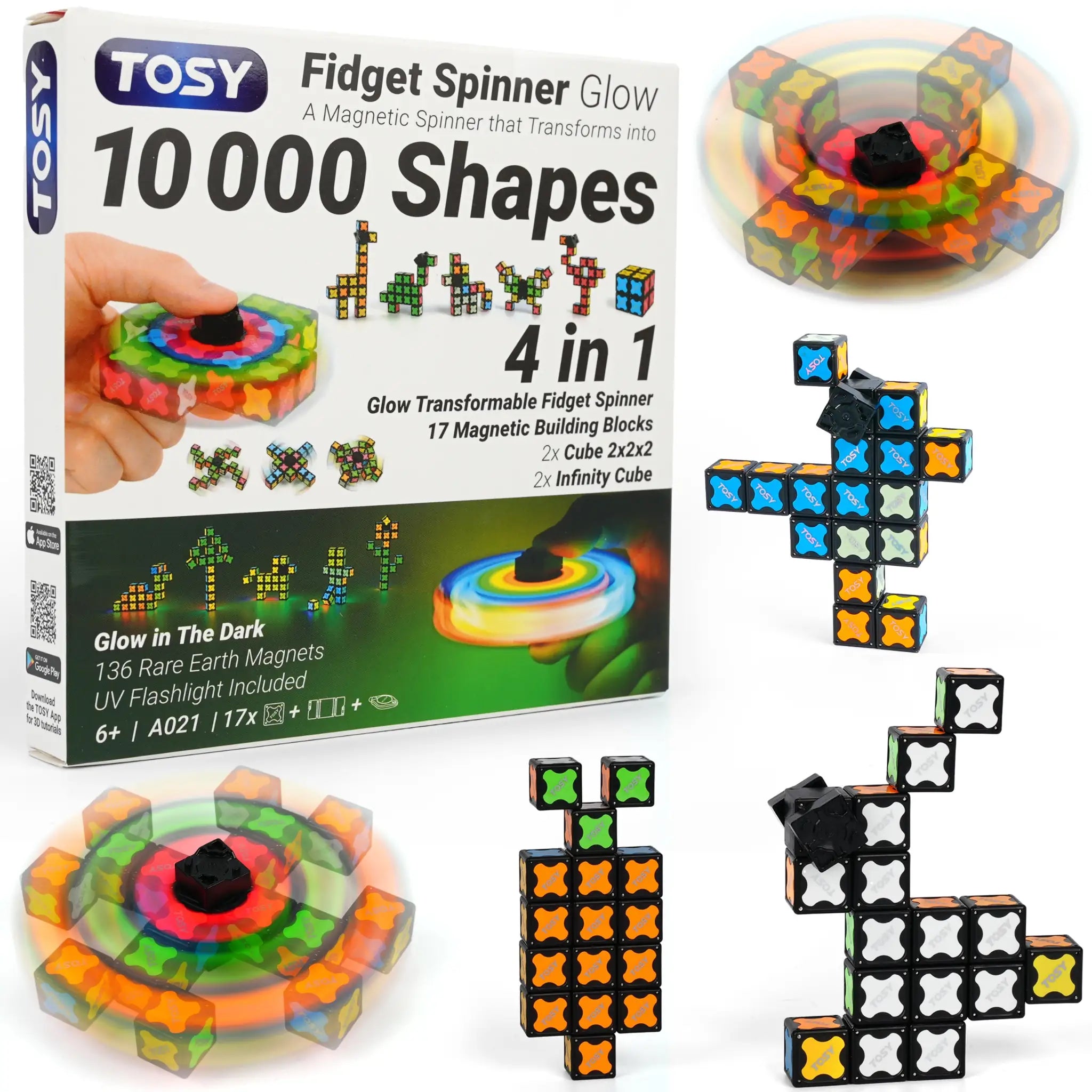 TOSY Fidget Spinner Glow