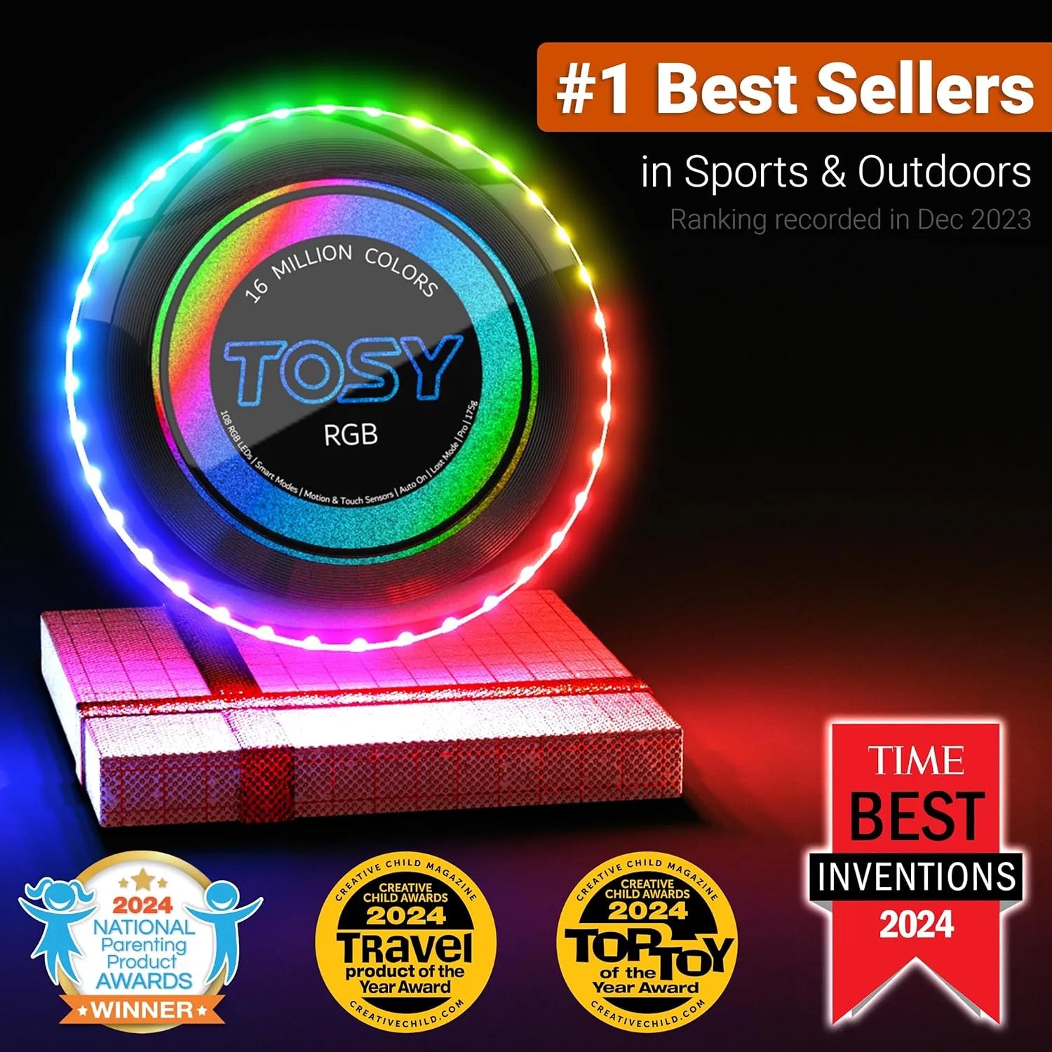 TOSY Flying Disc RGB