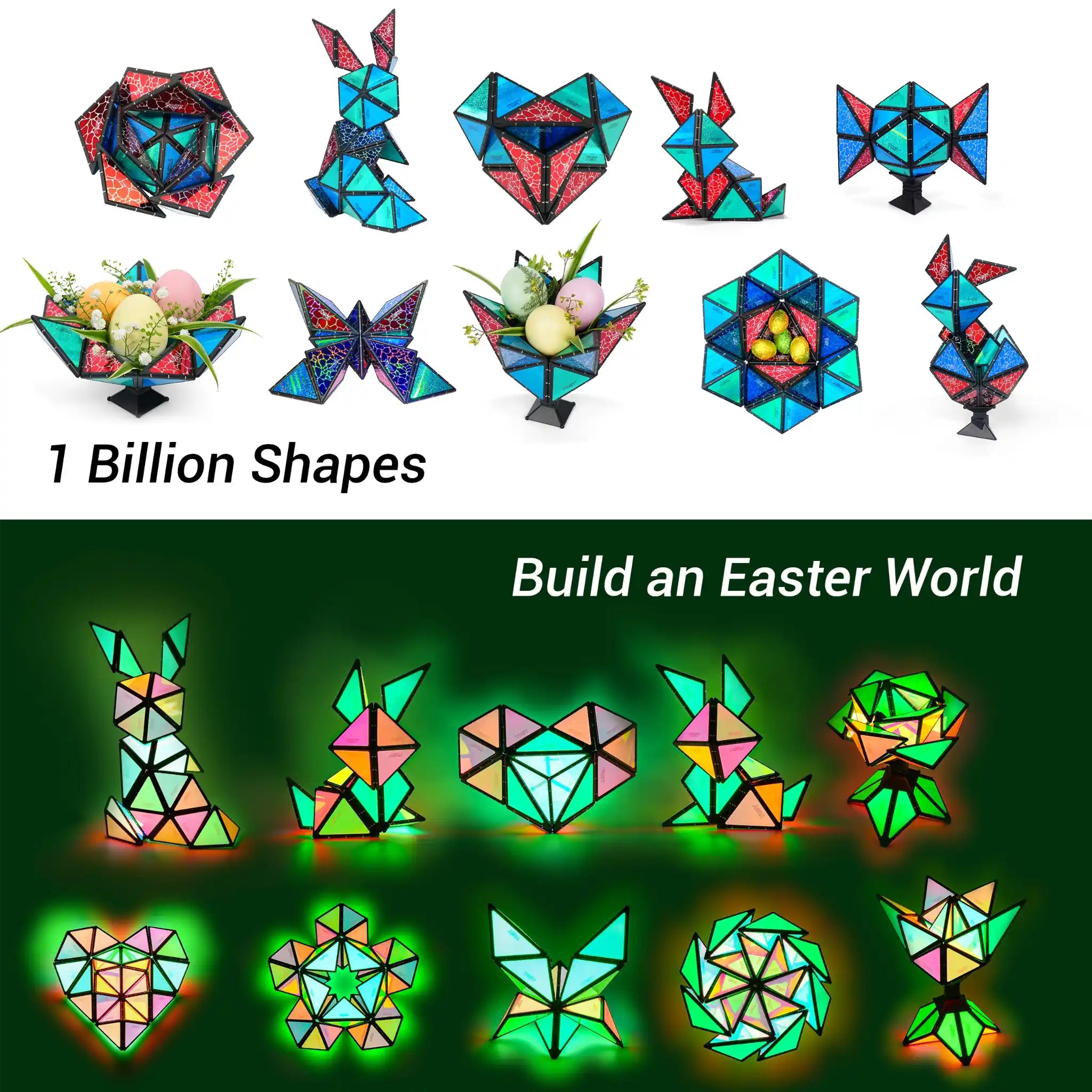 TOSY Magnet Pyramid Glow - 2 Pack