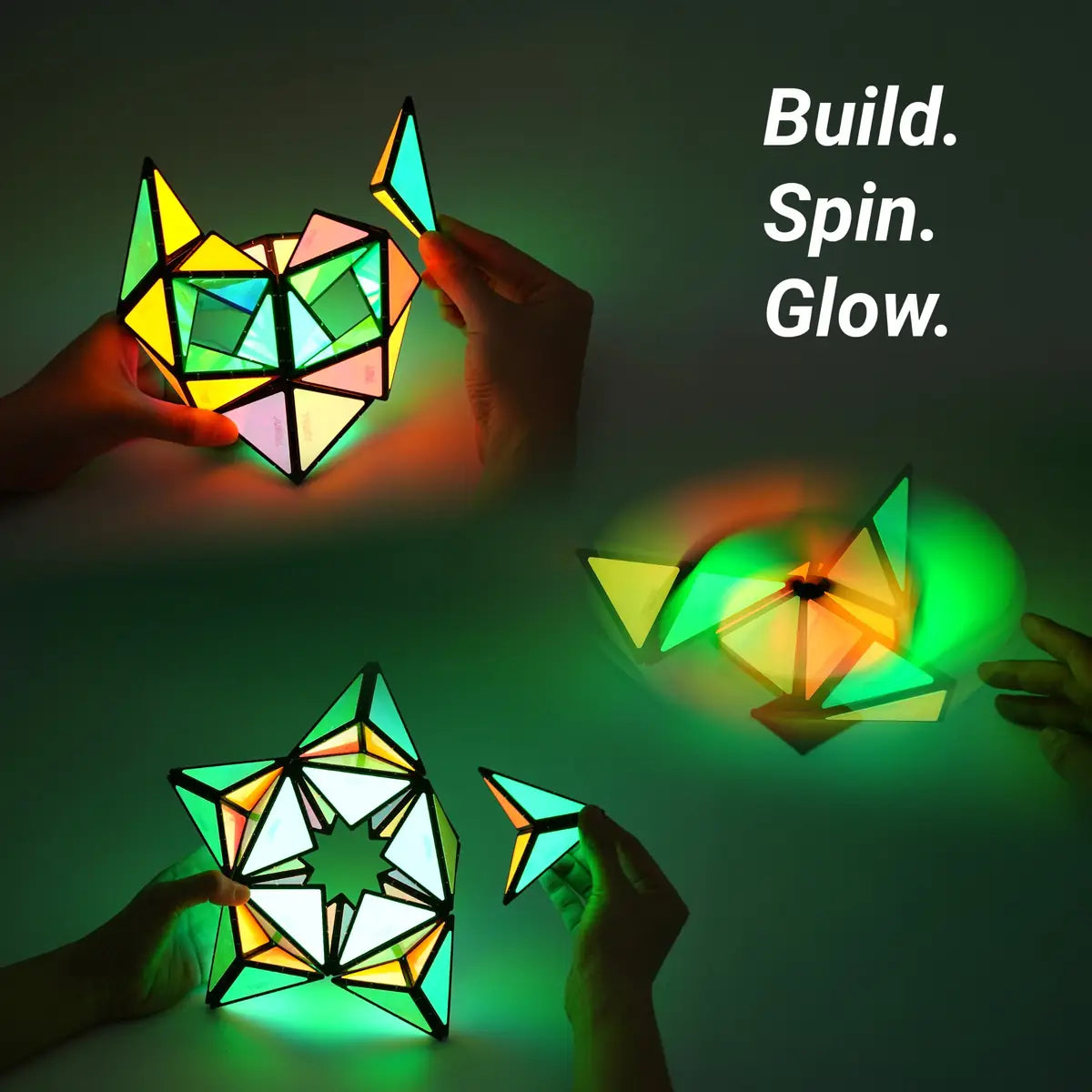 TOSY Magnet Pyramid Glow - 2 Pack