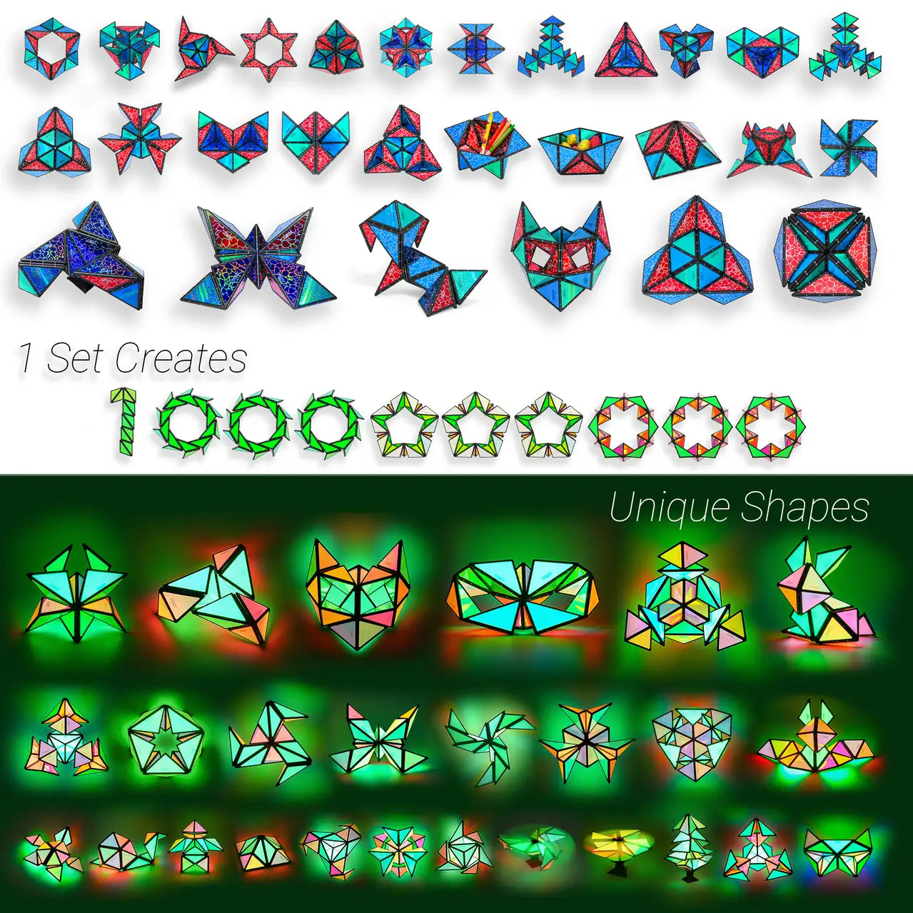 TOSY Magnet Pyramid Glow - 2 Pack