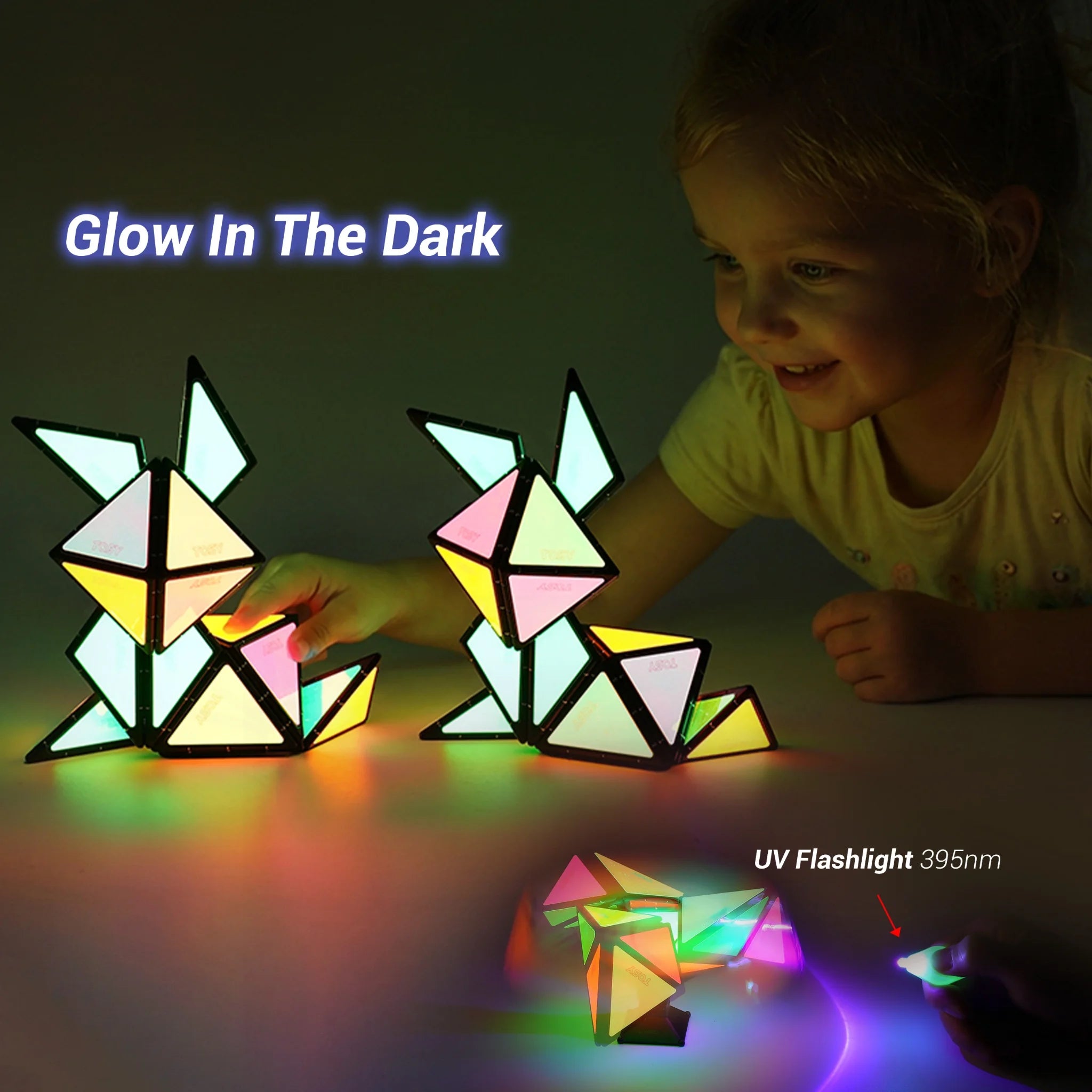 TOSY Magnet Pyramid Glow - 2 Pack