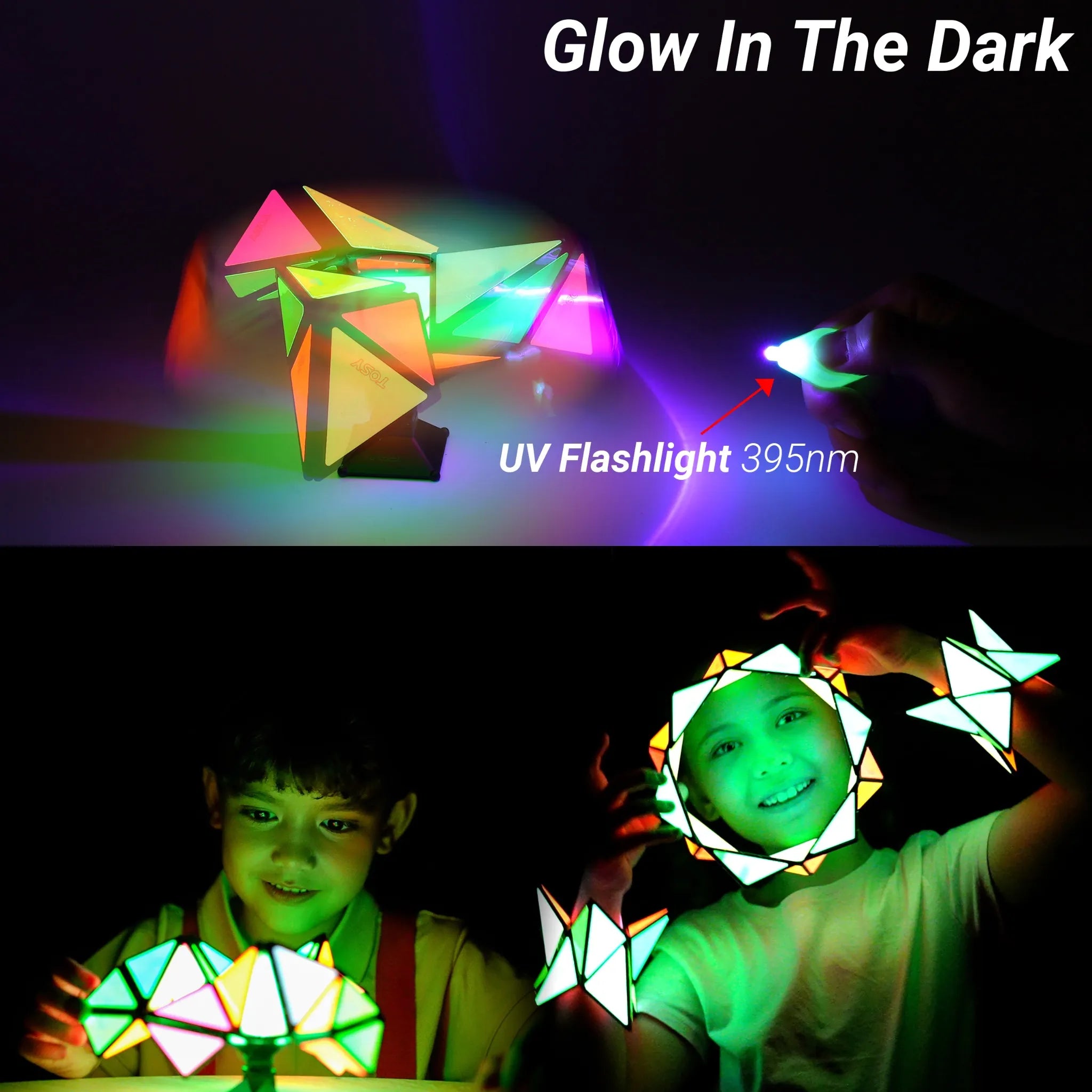 TOSY Magnet Pyramid Glow - 2 Pack