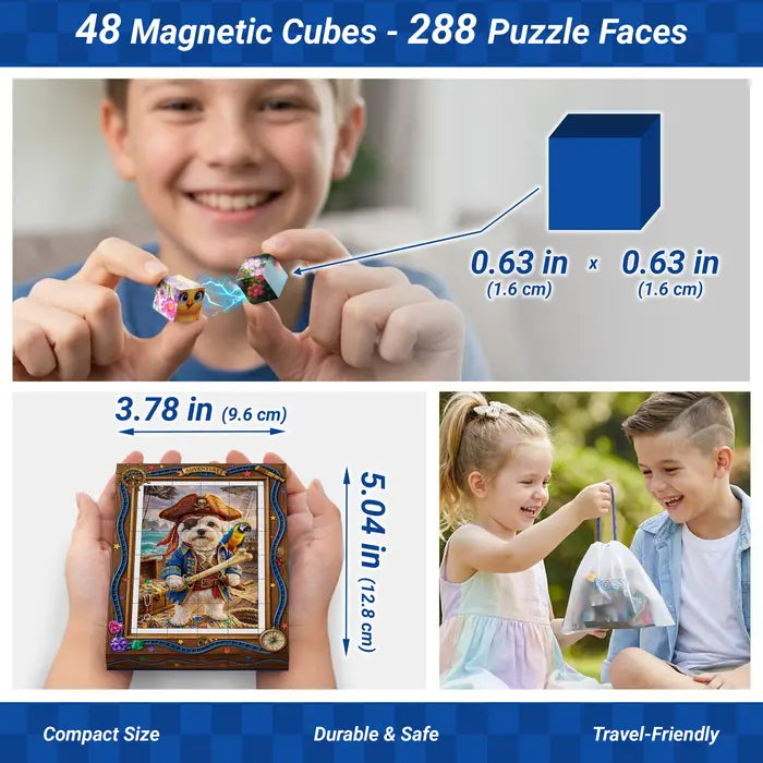 TOSY Picture Cube Action Dogs