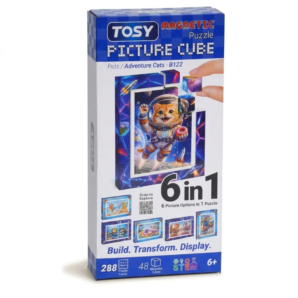 TOSY Picture Cube Adventure Cats
