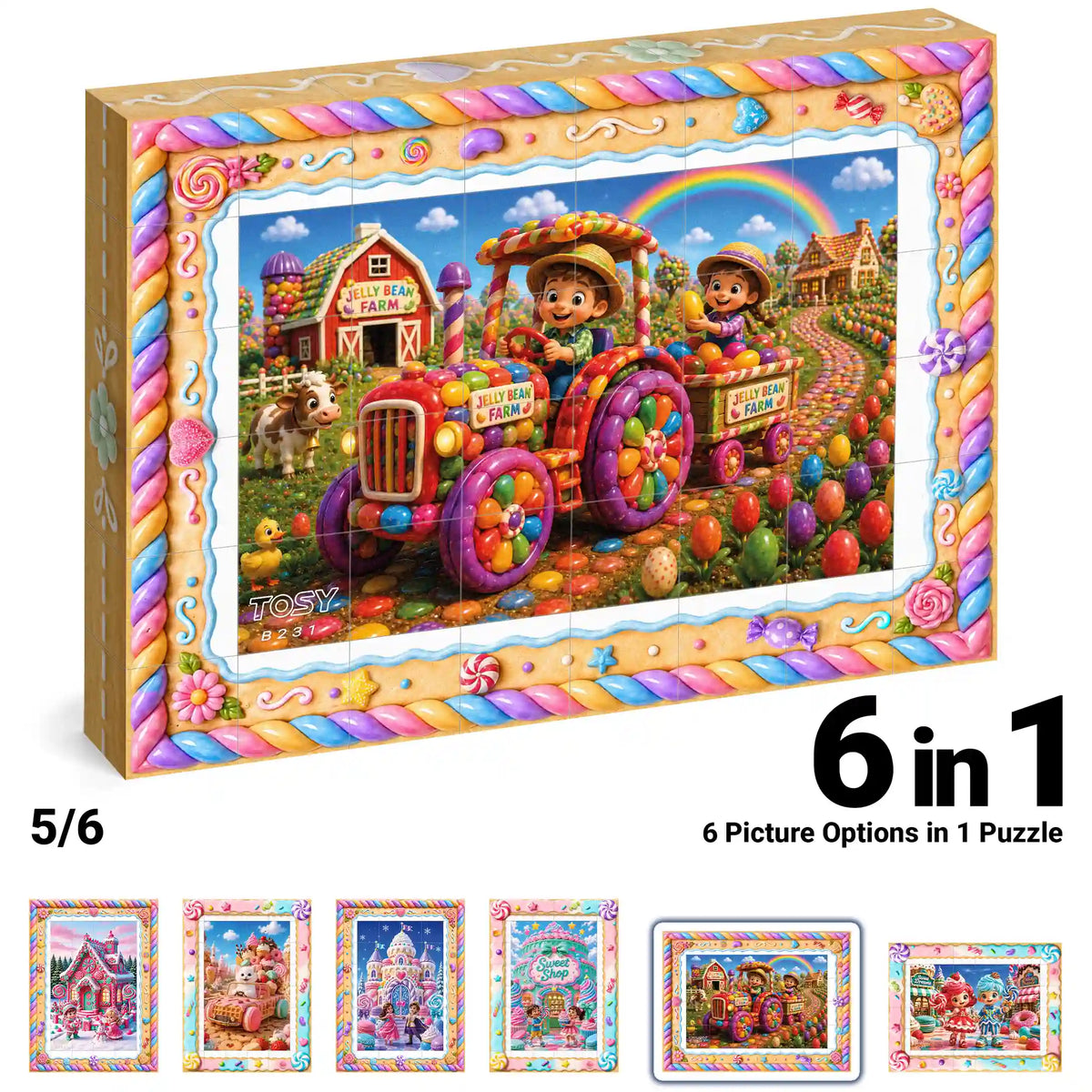 TOSY Picture Cube Dessert Kingdom
