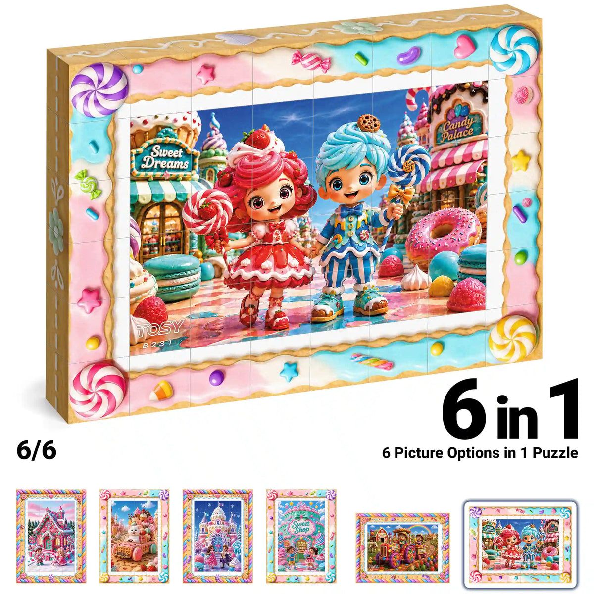 TOSY Picture Cube Dessert Kingdom