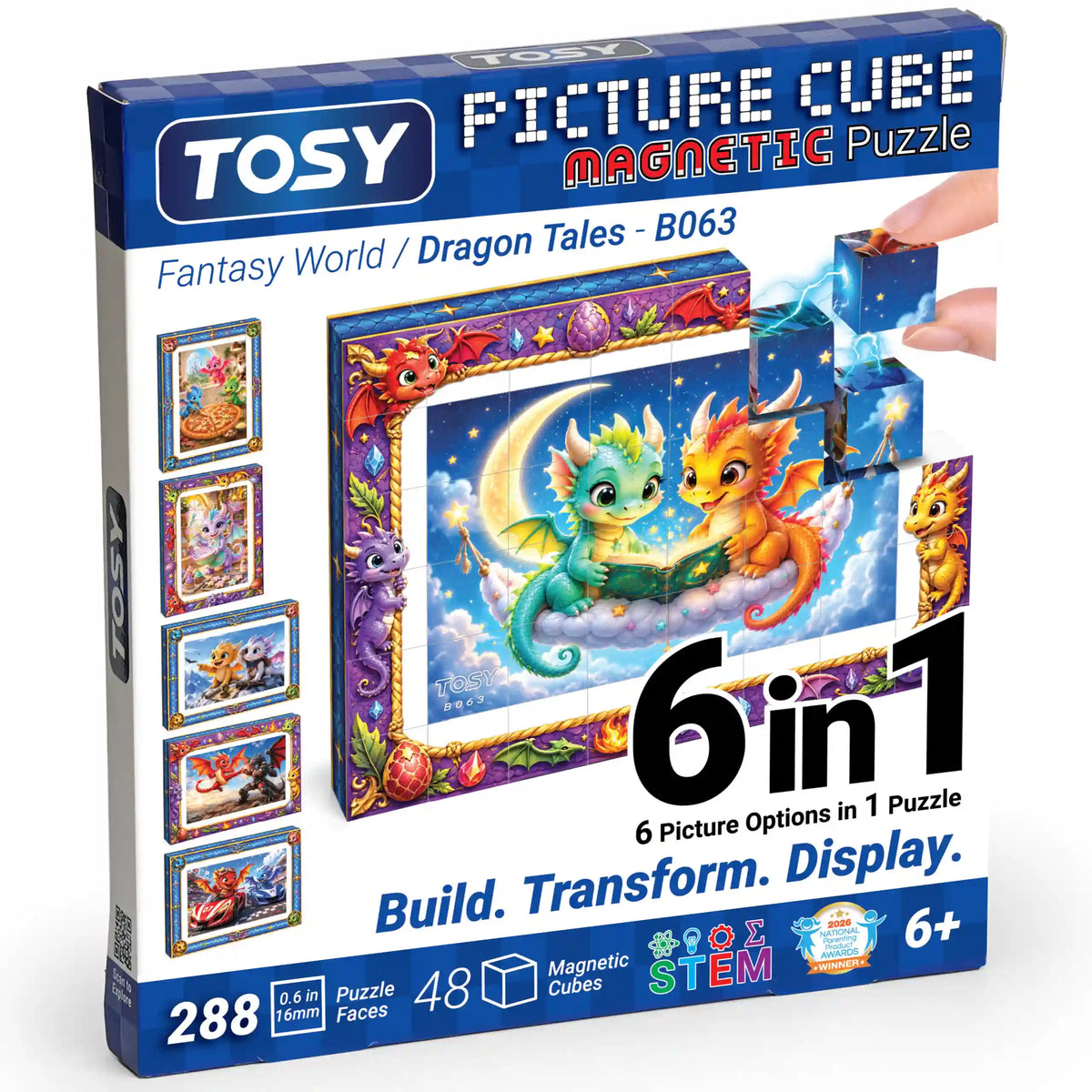 TOSY Picture Cube Dragon Tales