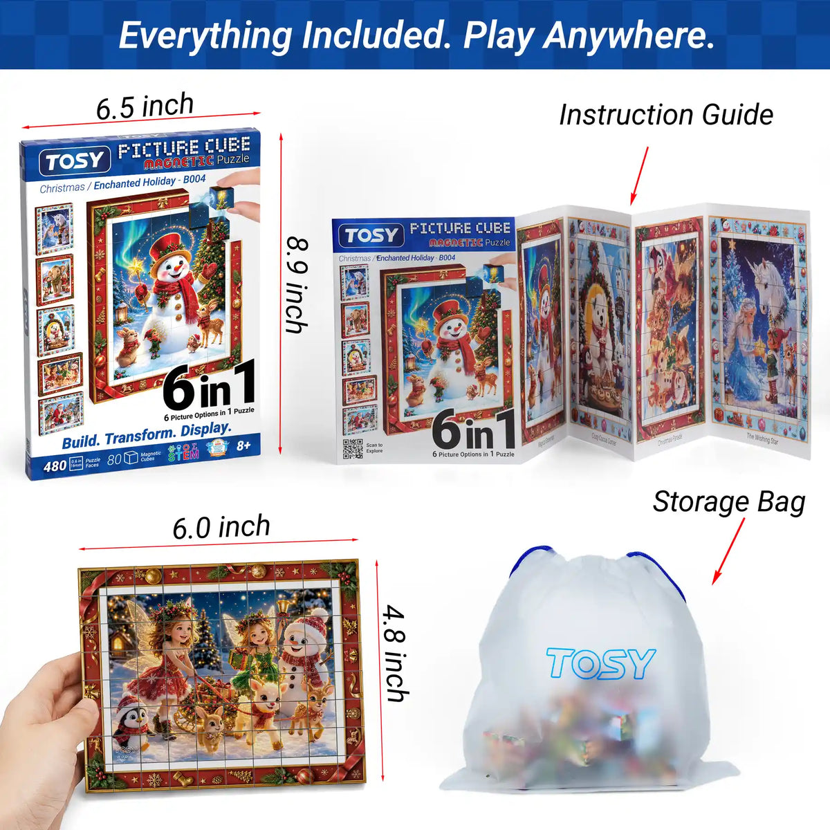 TOSY Picture Cube Enchanted Holiday