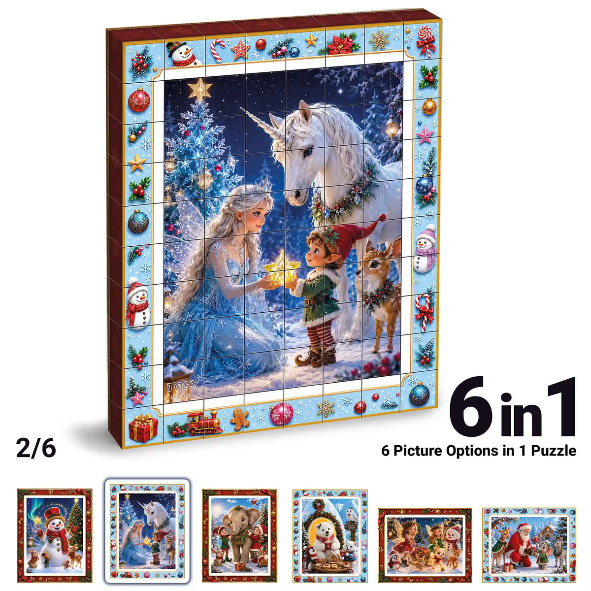 TOSY Picture Cube Enchanted Holiday