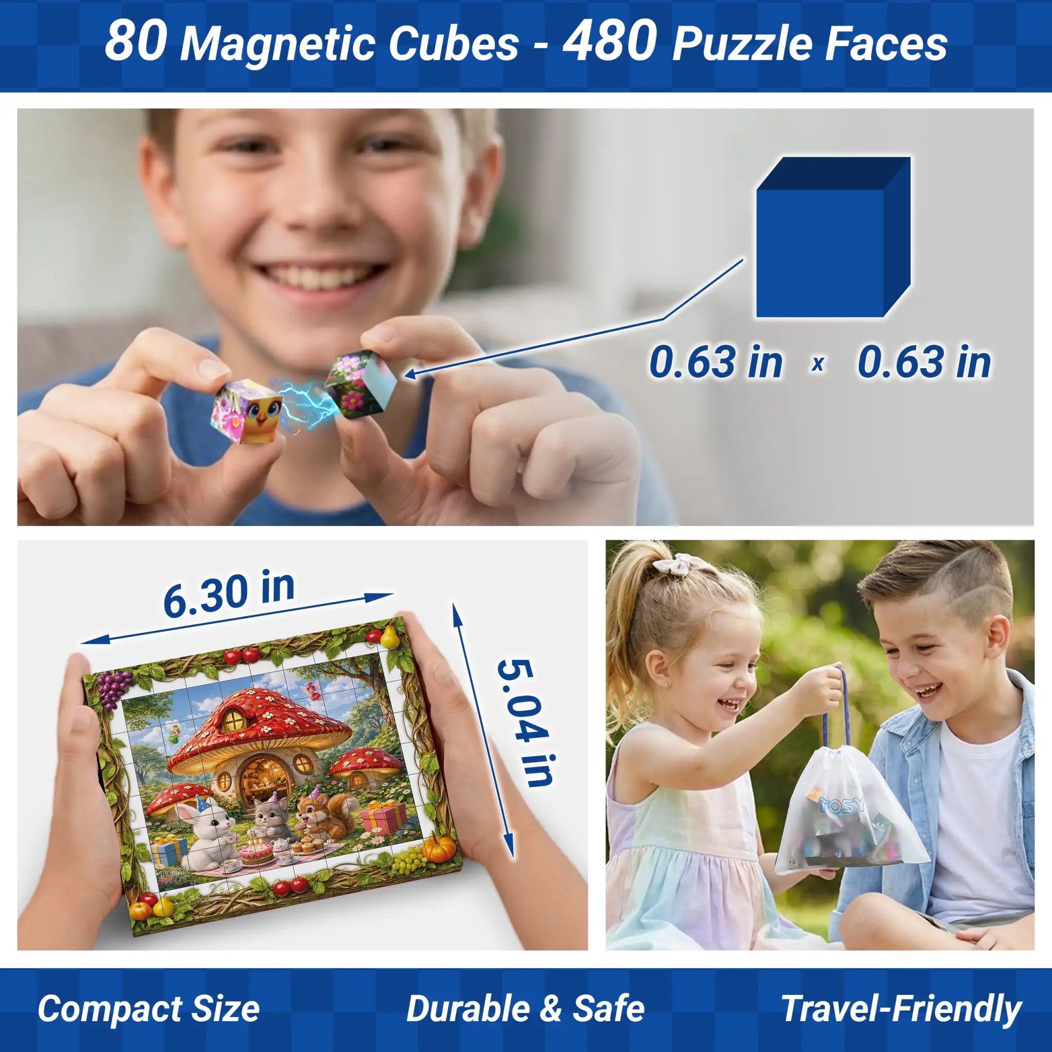 TOSY Picture Cube Fruity Wonderland