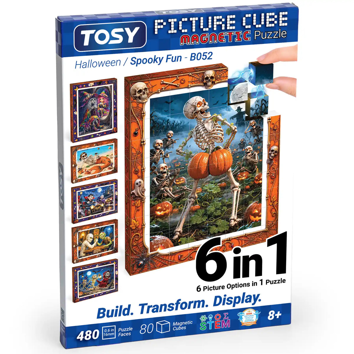TOSY Picture Cube Halloween Spooky Fun