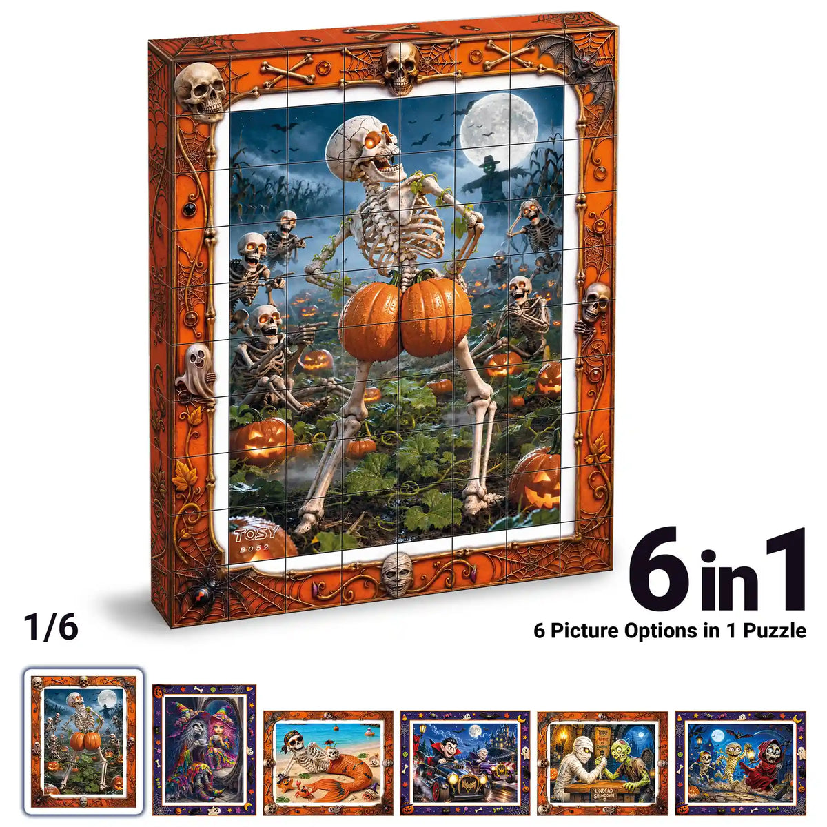 TOSY Picture Cube Halloween Spooky Fun
