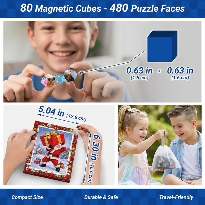 TOSY Picture Cube Playful Santa