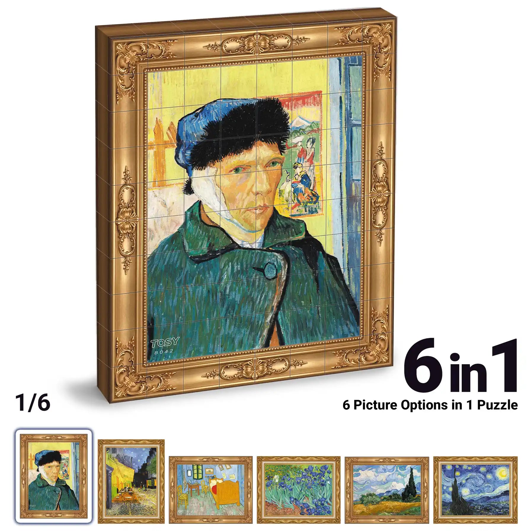TOSY Picture Cube Van Gogh