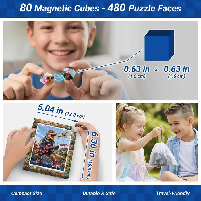 TOSY Picture Cube Wacky Dinos