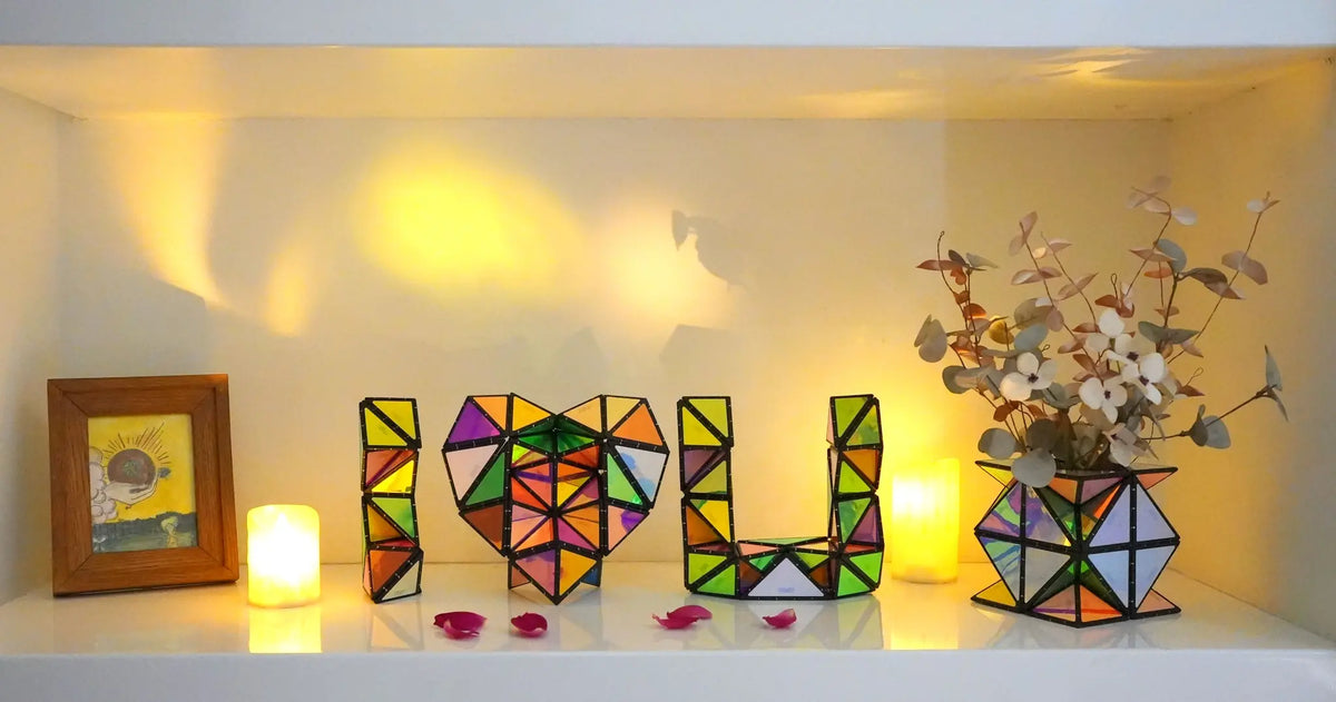 TOSY Magnet Pyramid Valentine Builds