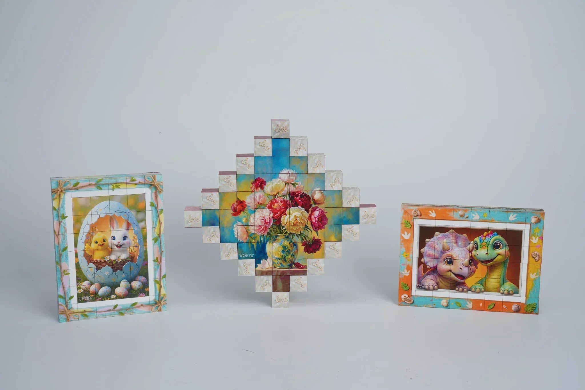 Mother’s Day gift set 2026 featuring TOSY 6-in-1 picture cube with colorful puzzle designs