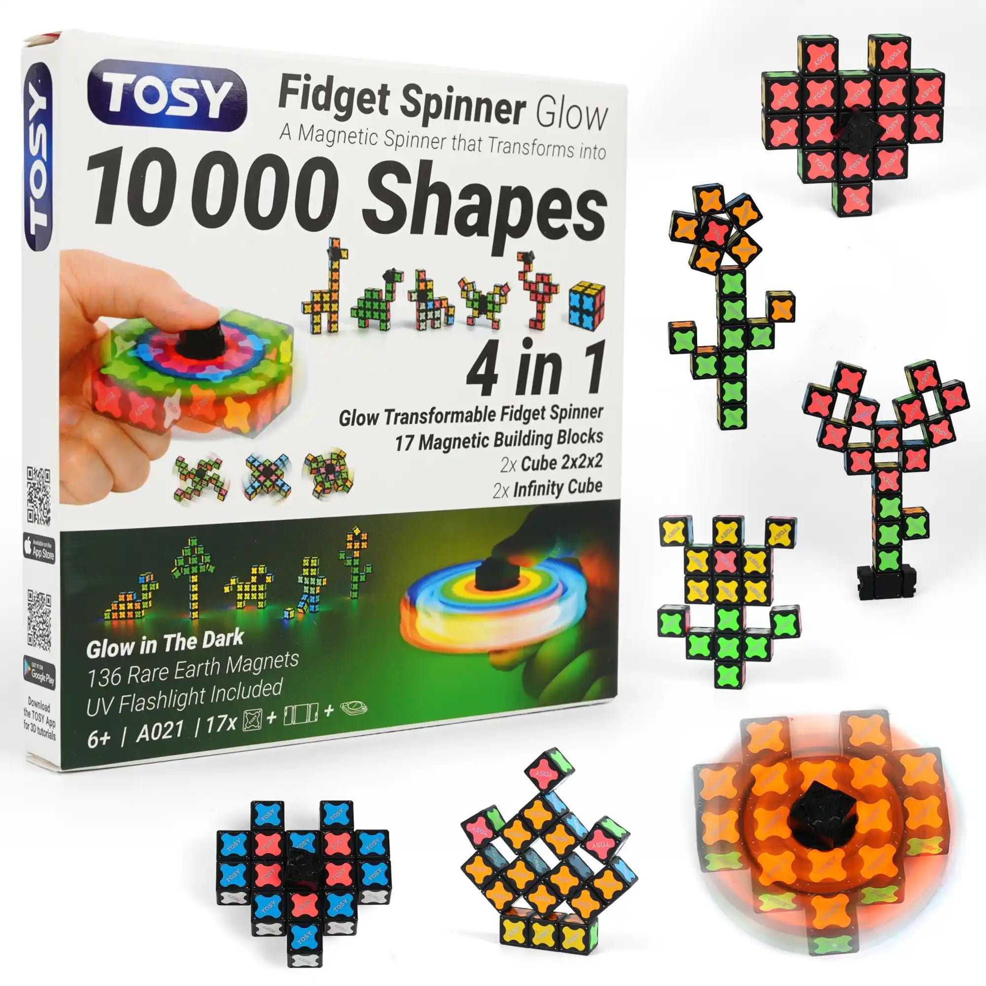 TOSY Fidget Spinner Glow