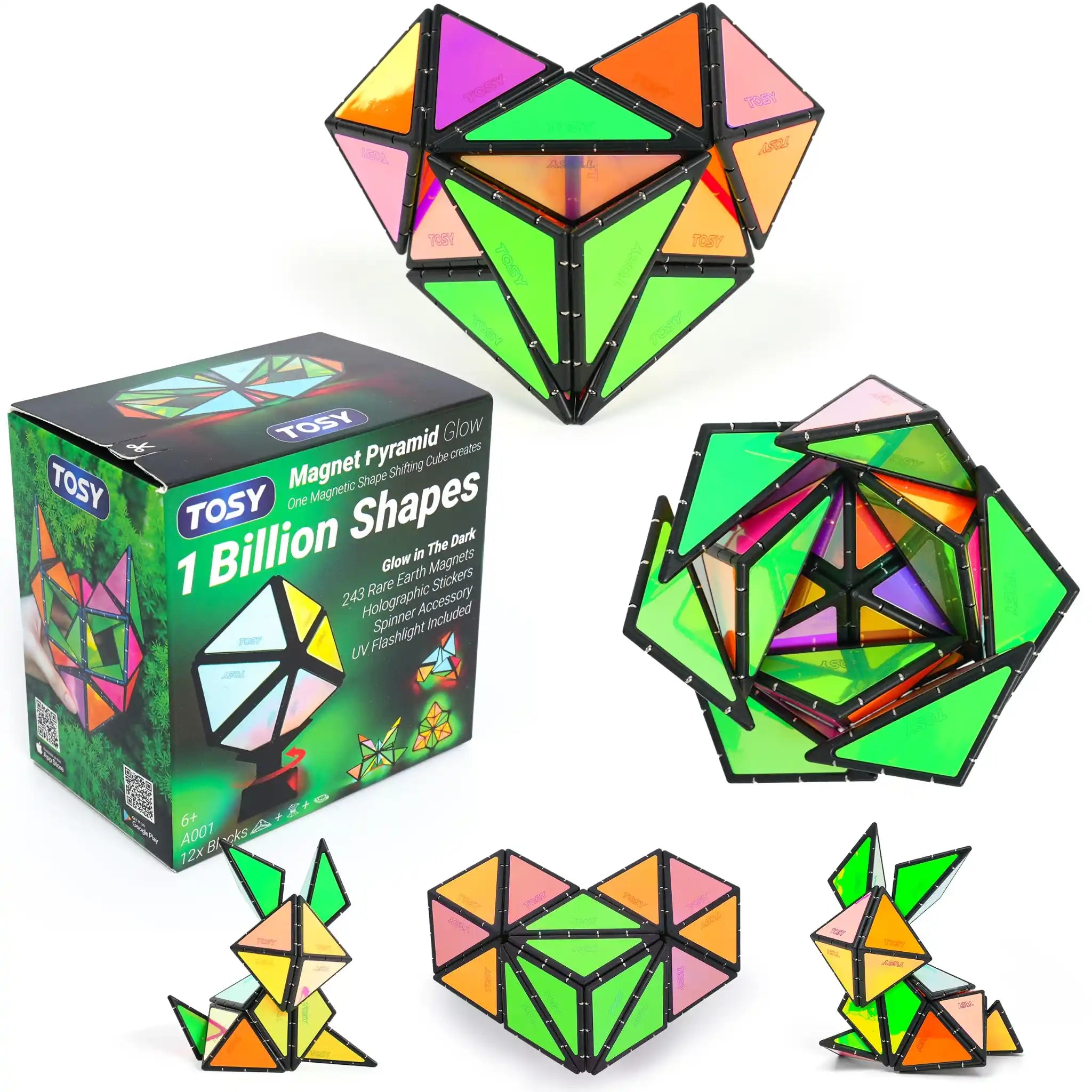 TOSY Magnet Pyramid Glow