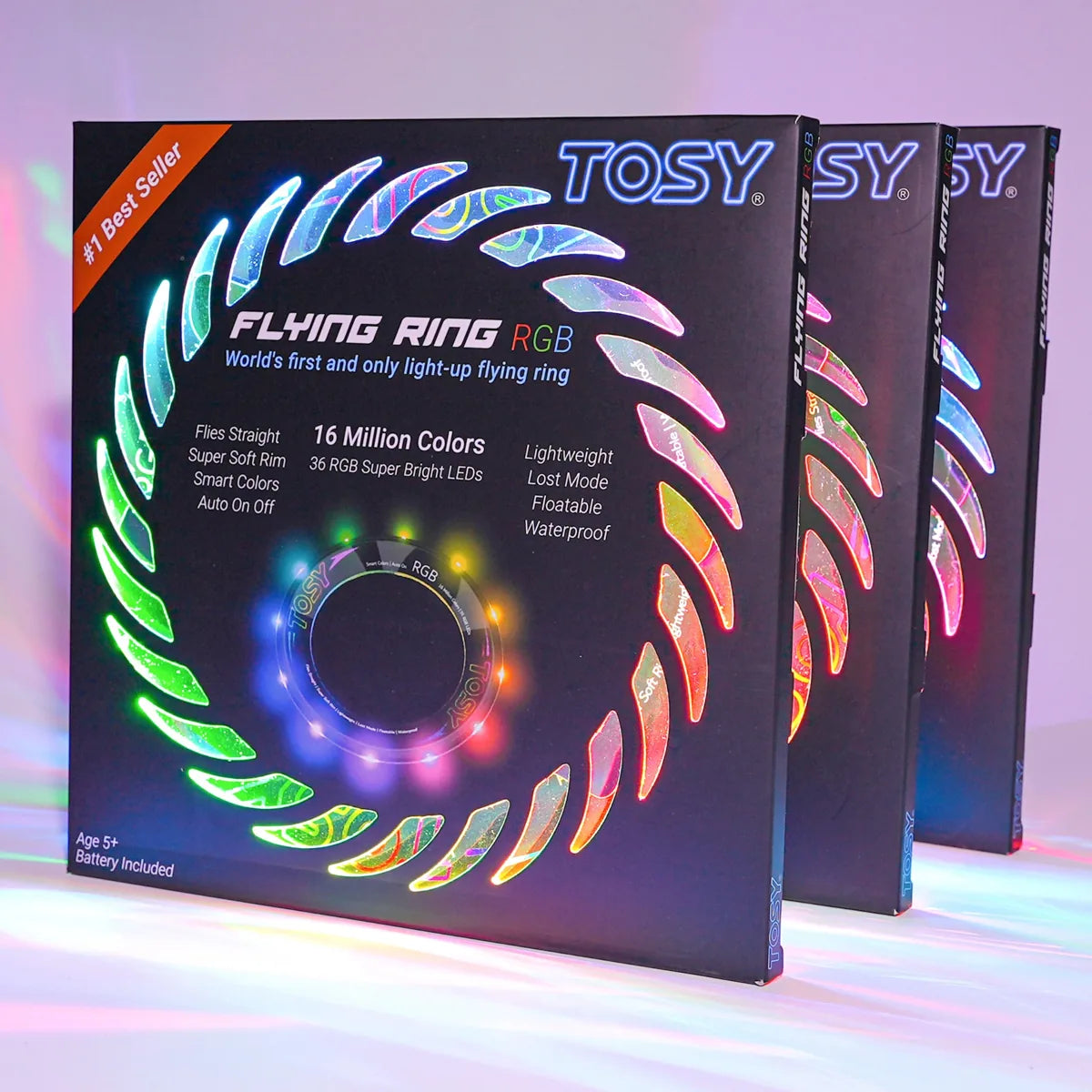 TOSY Flying Ring RGB - 3 Pack
