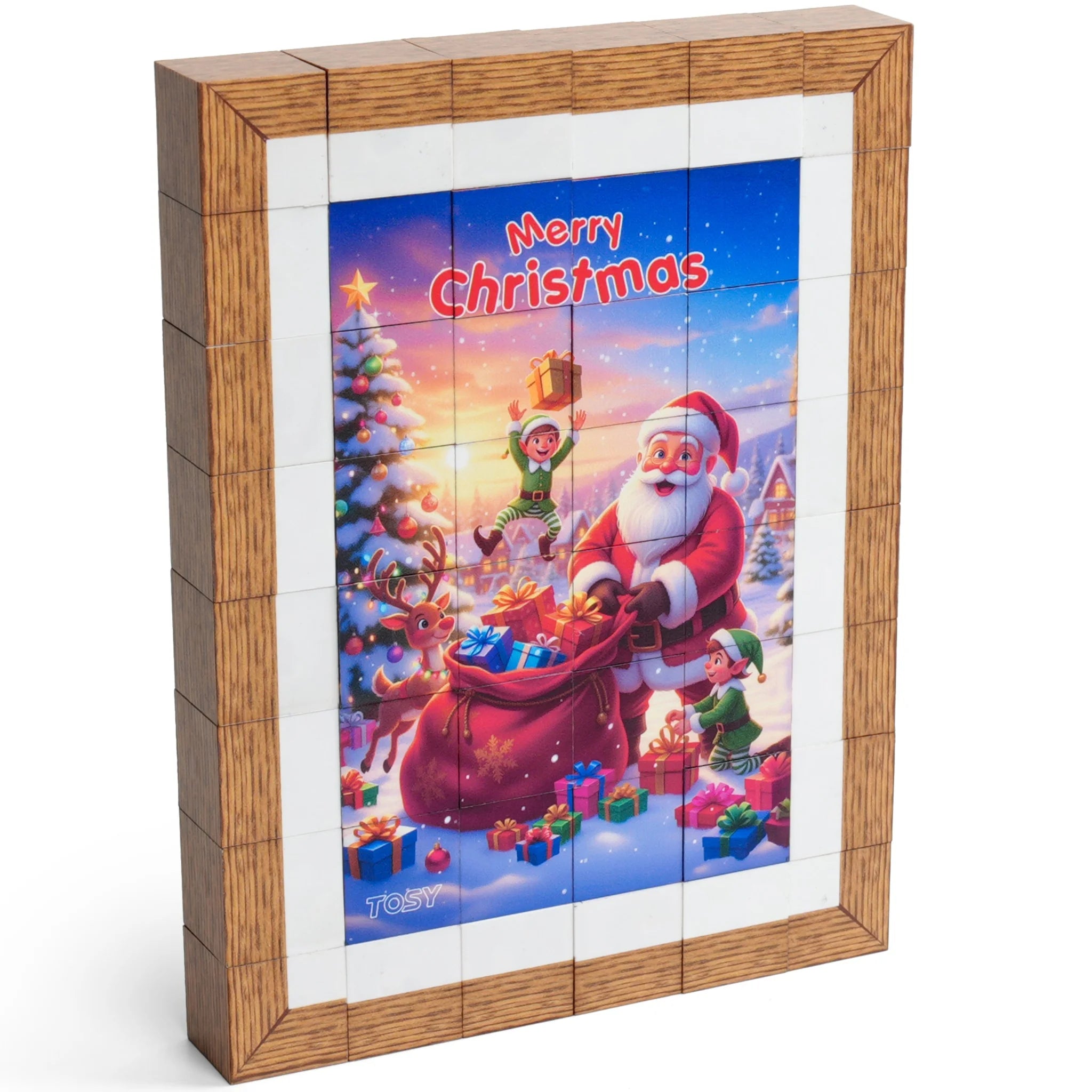TOSY Picture Cube Santa's Town