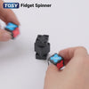 Demonstration of TOSY Fidget Spinner Glow transforming into 10,000 shapes with glowing features in the dark
