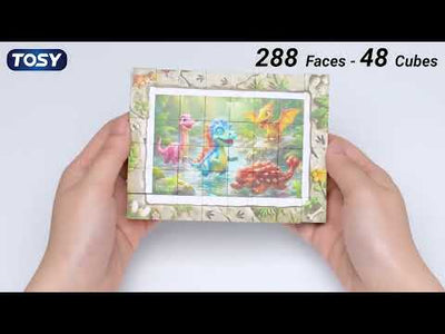 TOSY Picture Cube Cute Dino