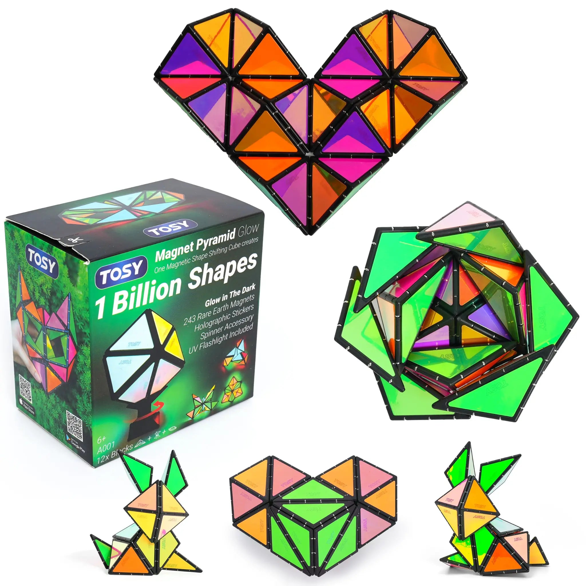 TOSY Magnet Pyramid Glow