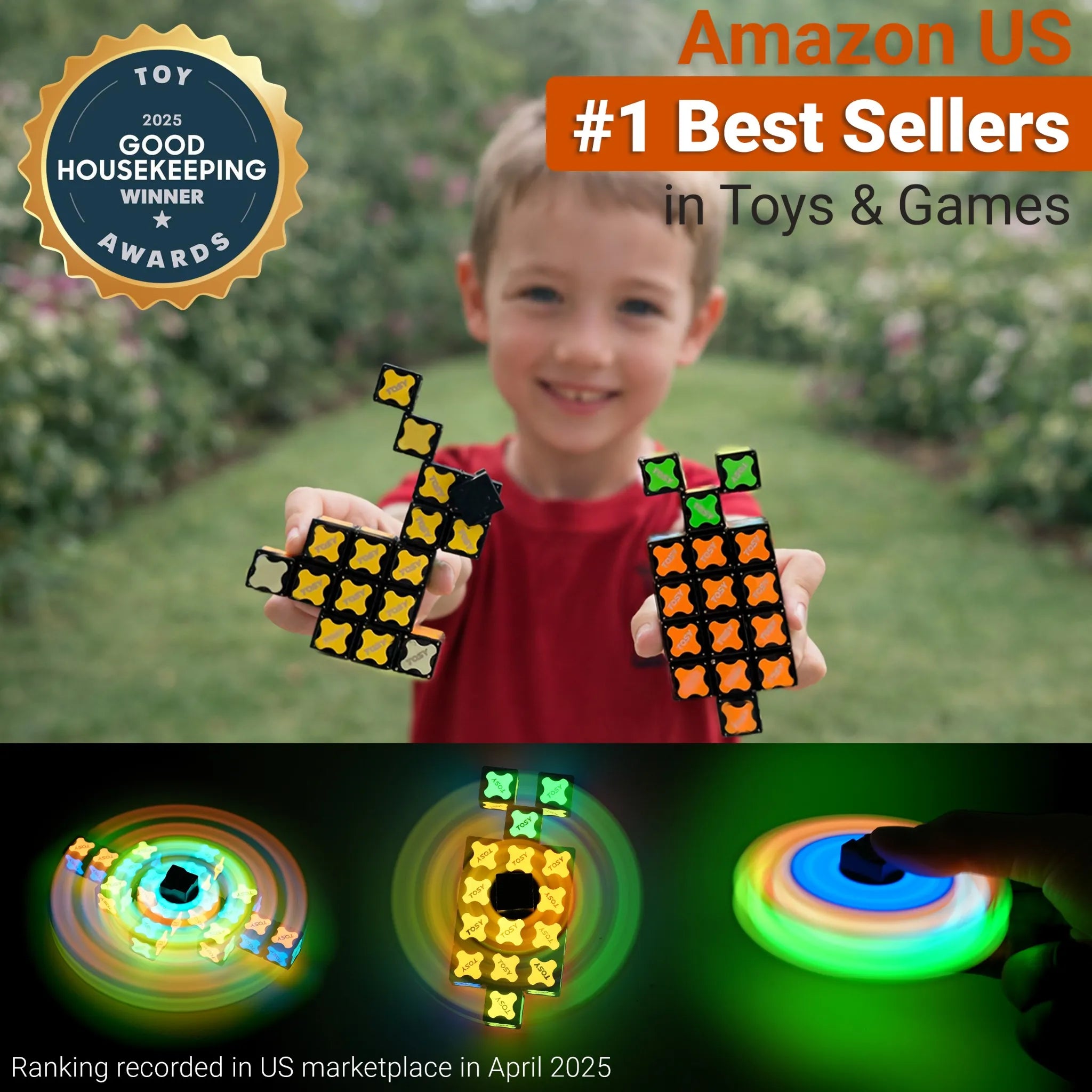 TOSY Fidget Spinner Glow