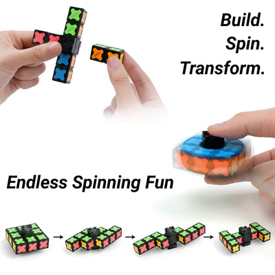 TOSY Fidget Spinner Mini - 4 Pack