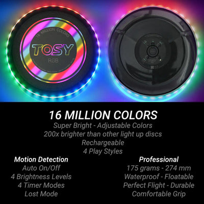 TOSY Flying Disc RGB