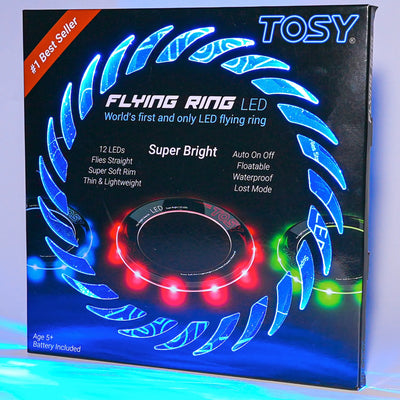 tosy flying ring mono led blue main packaging view