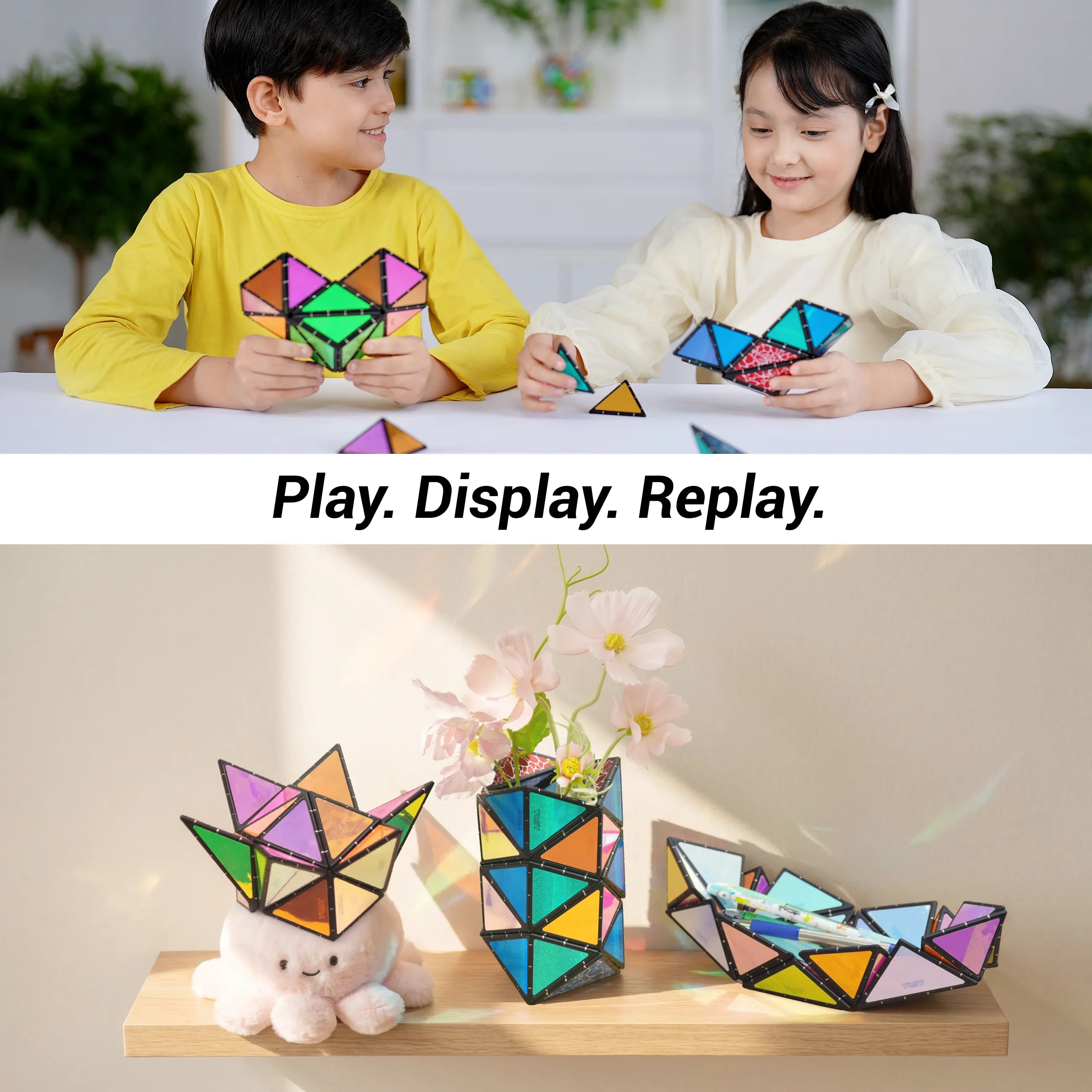 TOSY Magnet Pyramid Glow - 2 Pack
