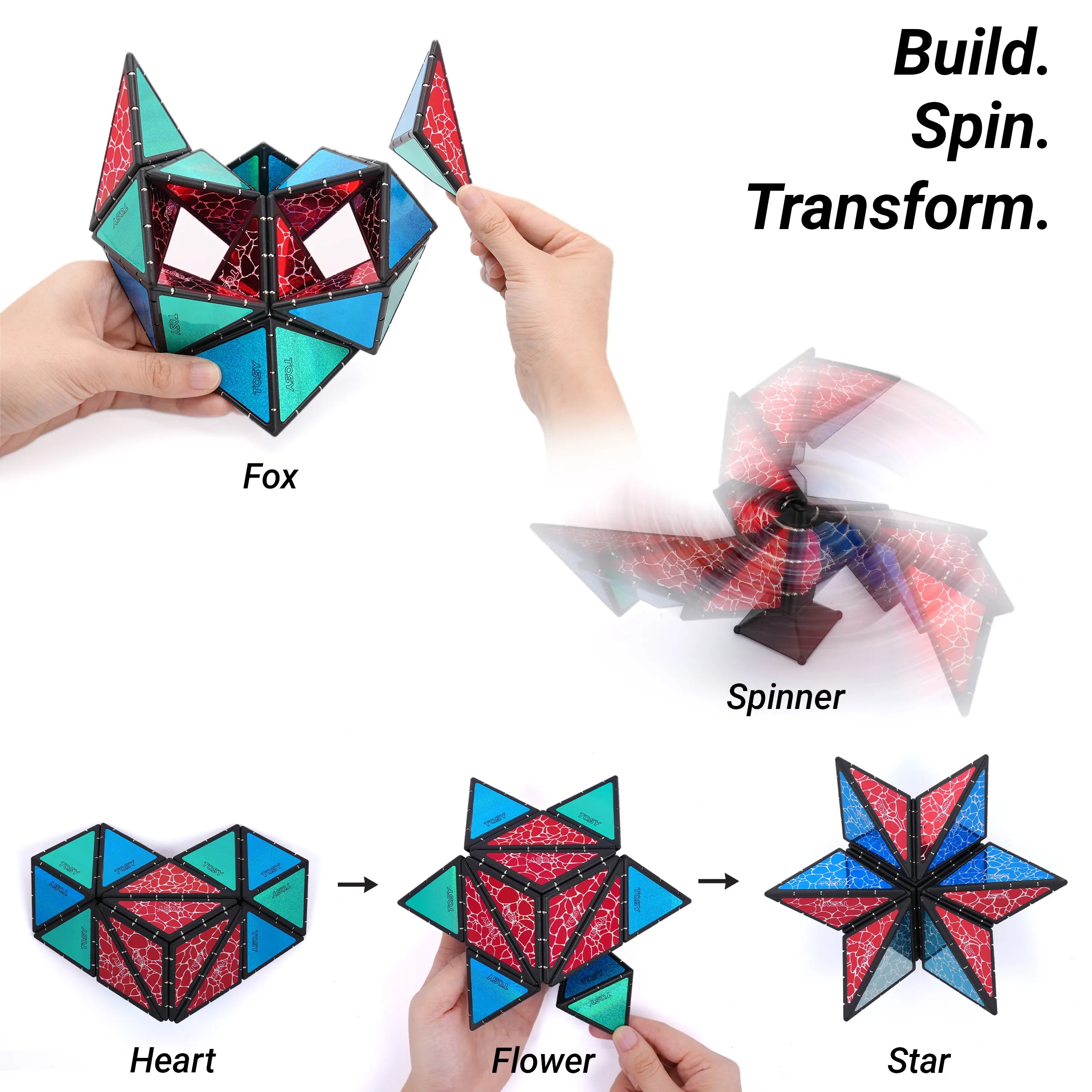 TOSY Magnet Pyramid Stone