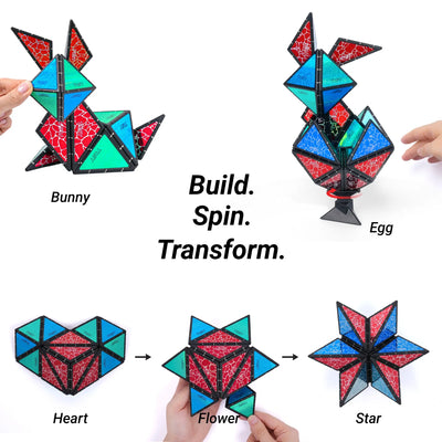 TOSY Magnet Pyramid Stone - 4 Pack