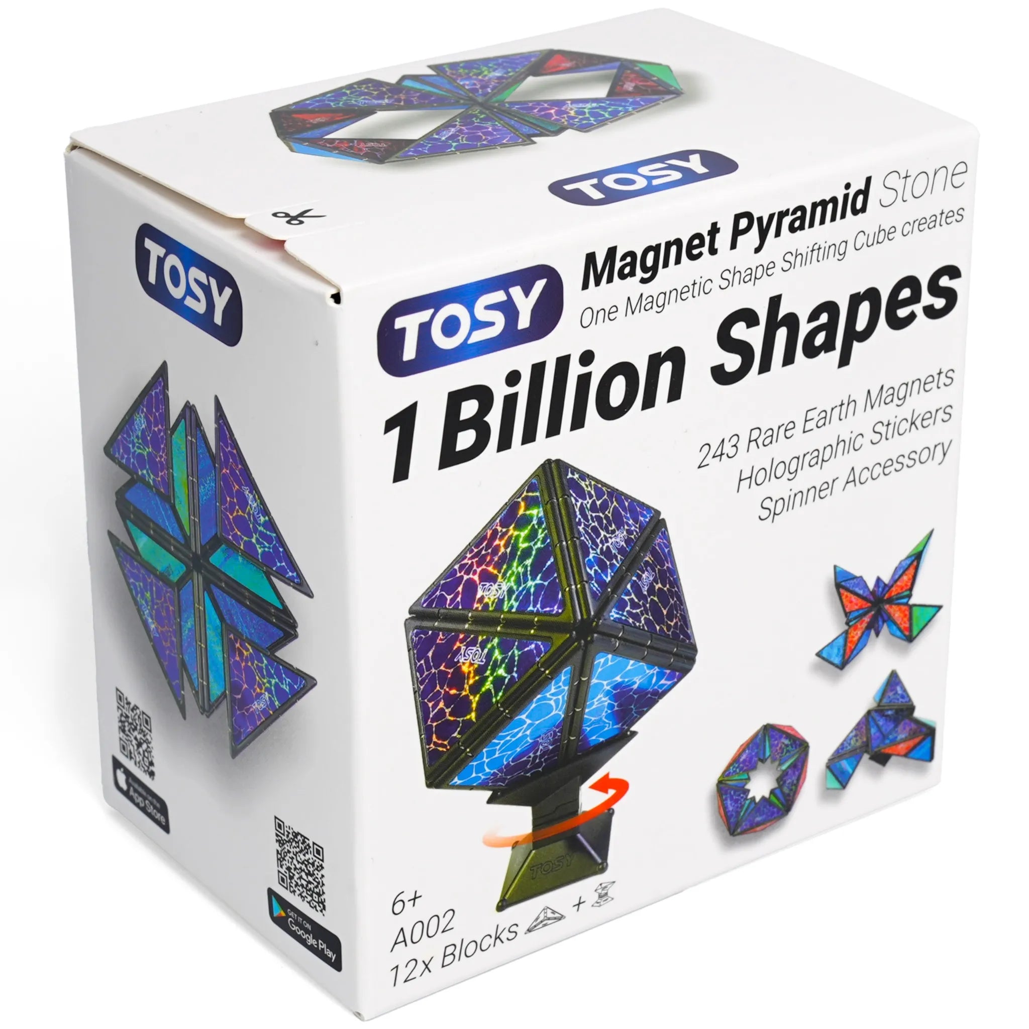 TOSY Magnet Pyramid Stone product packaging