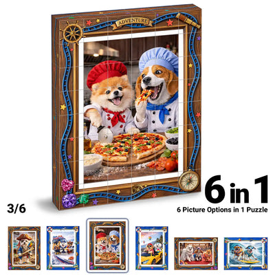 TOSY Picture Cube Action Dogs