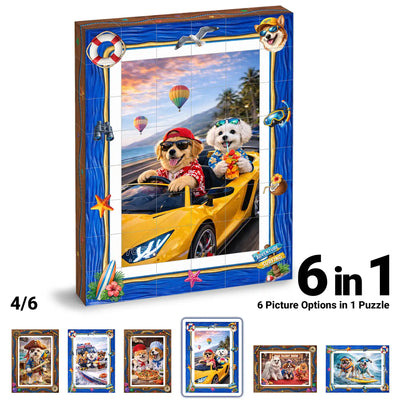 TOSY Picture Cube Action Dogs