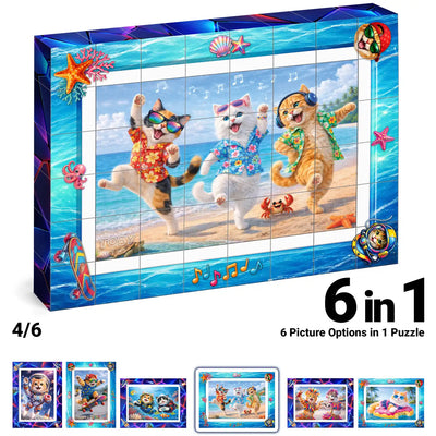 TOSY Picture Cube Adventure Cats