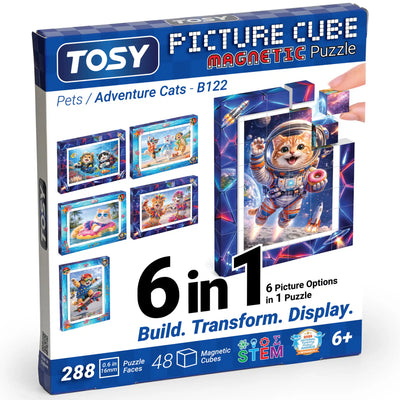 TOSY Picture Cube Adventure Cats