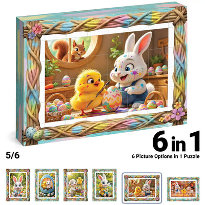 TOSY Picture Cube Bunny Land