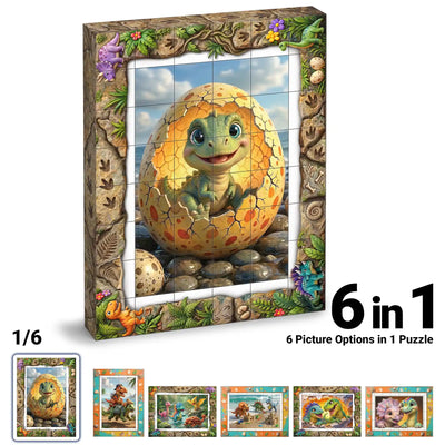 TOSY Picture Cube Cute Dino
