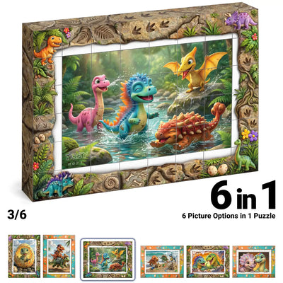 TOSY Picture Cube Cute Dino