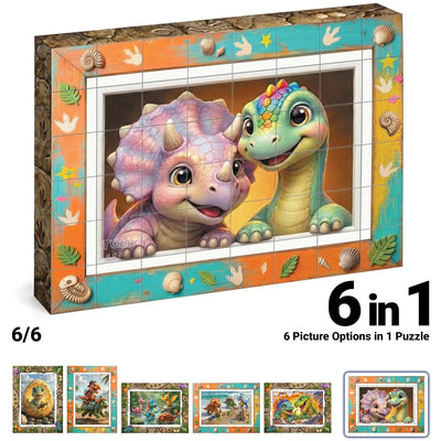 TOSY Picture Cube Cute Dino