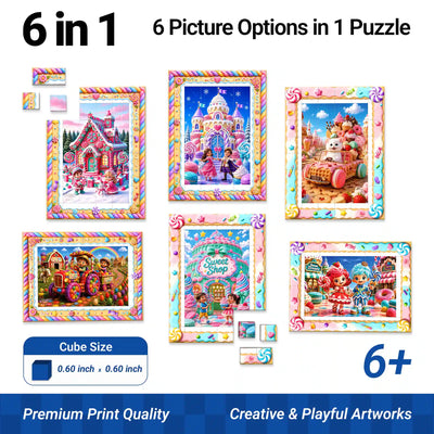 TOSY Picture Cube Dessert Kingdom