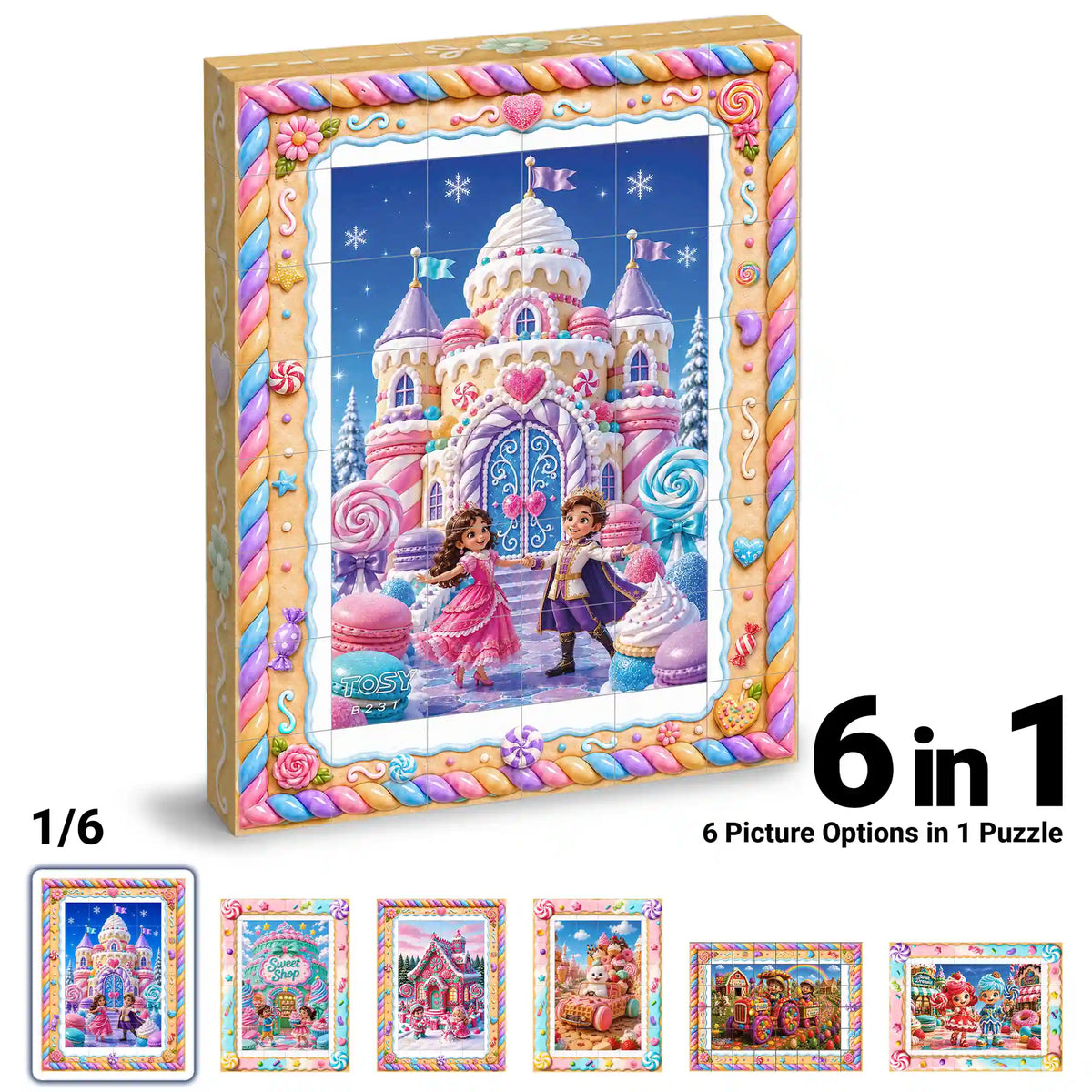 TOSY Picture Cube Dessert Kingdom