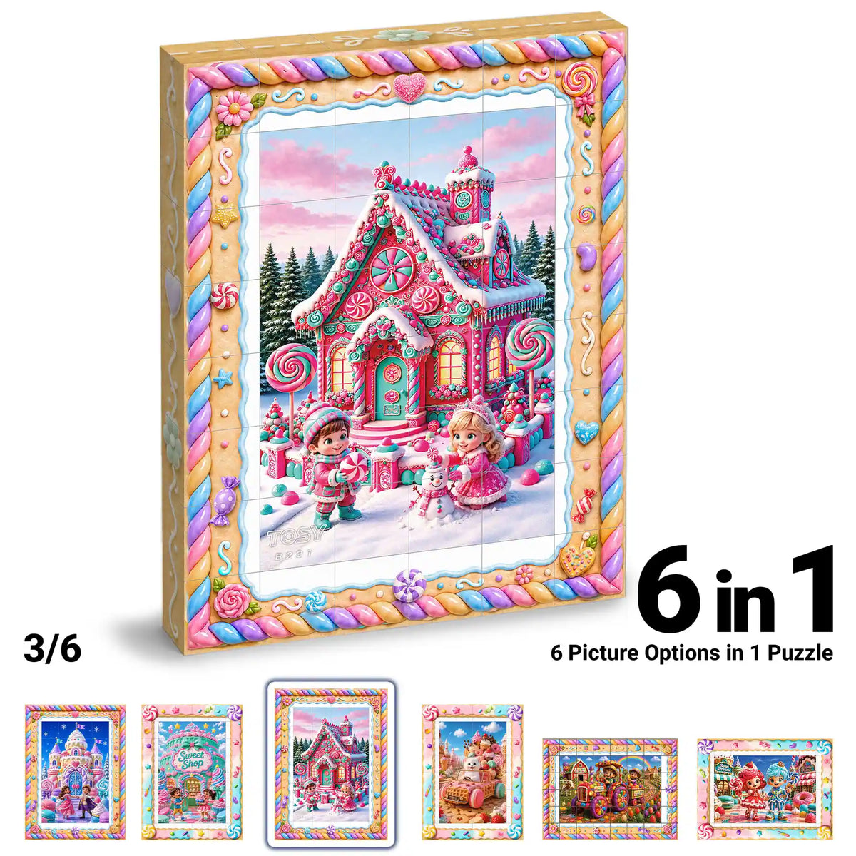 TOSY Picture Cube Dessert Kingdom