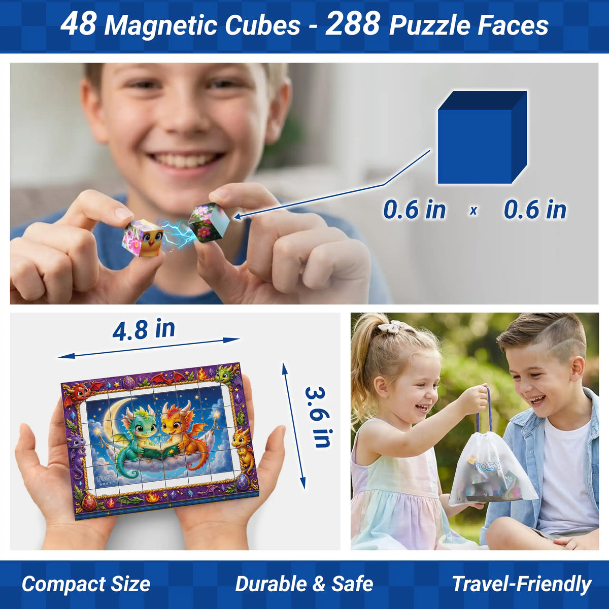 TOSY Picture Cube Dragon Tales